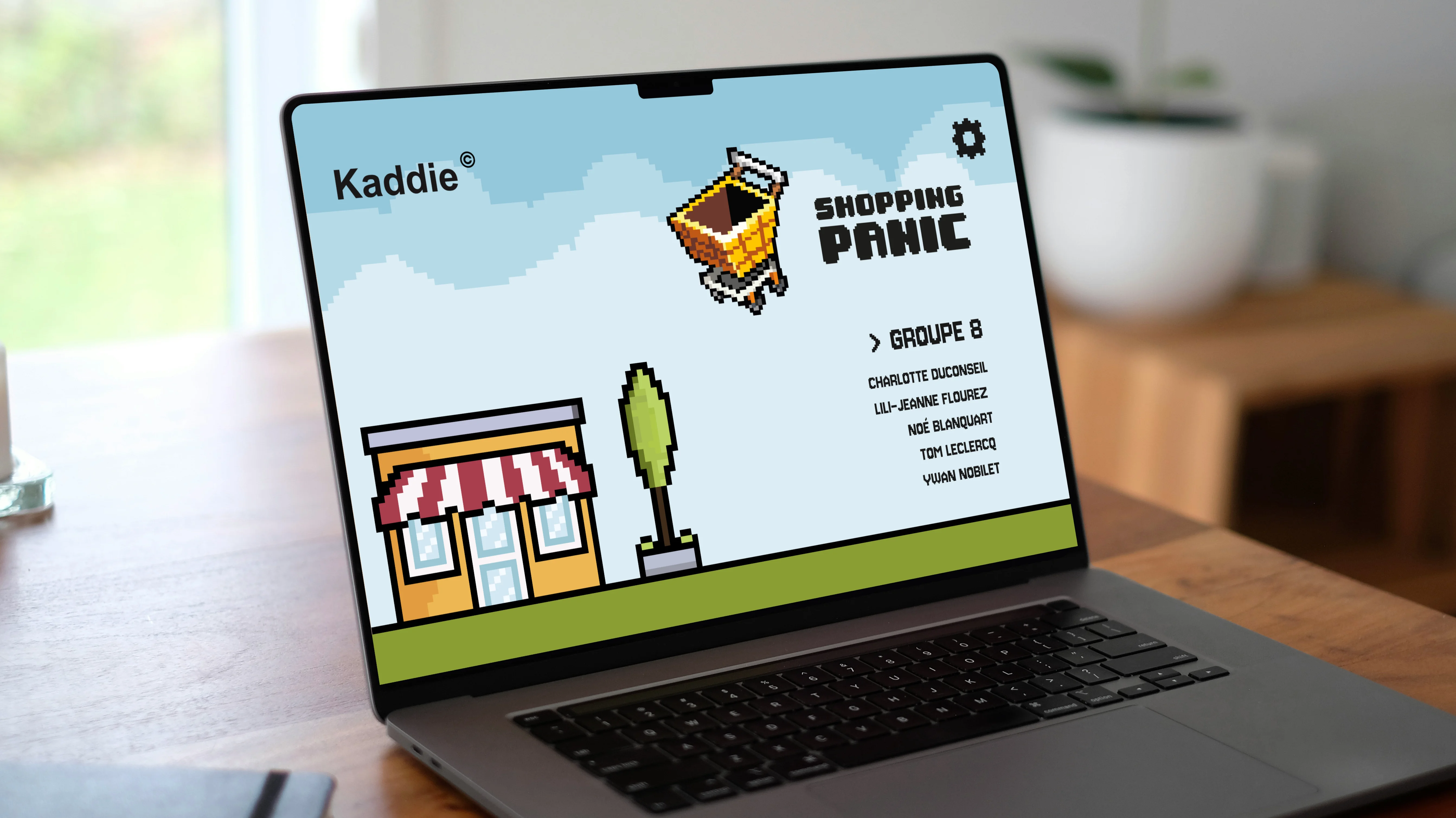 Aperçu du projet shopping panic